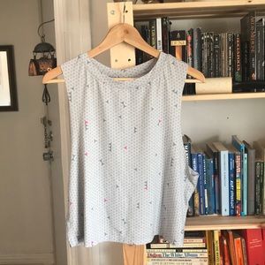 GAP Fit cropped muscle tank